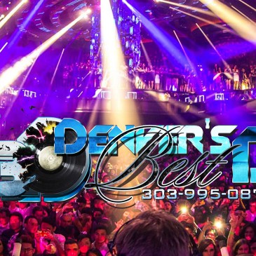 Denver's Best DJs Logo Banner Long And Medium Version