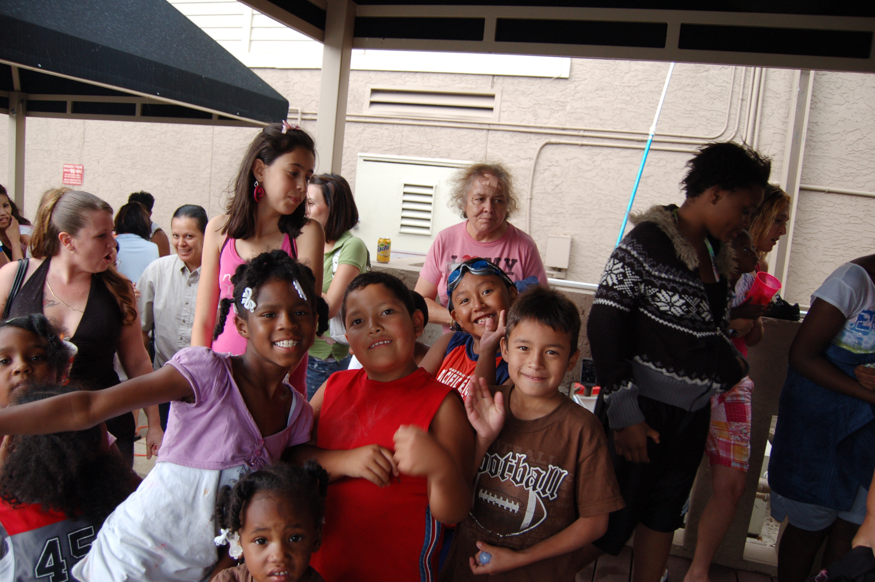 Kids Having Fun at The Kennedy Ridge Golf Course Apartments Pool Party Aurora Colorado with DJ Emir